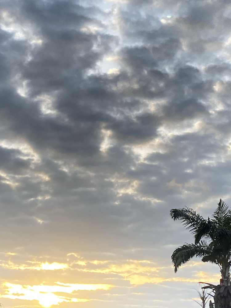 The the sun, the sky cracks