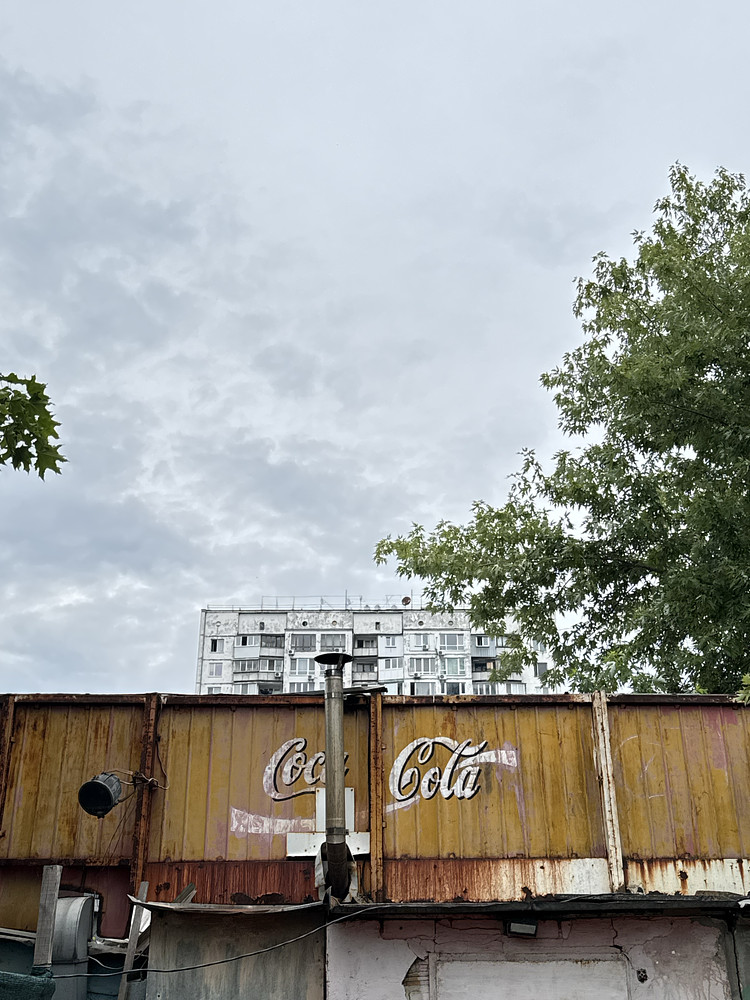 Abandoned cafe