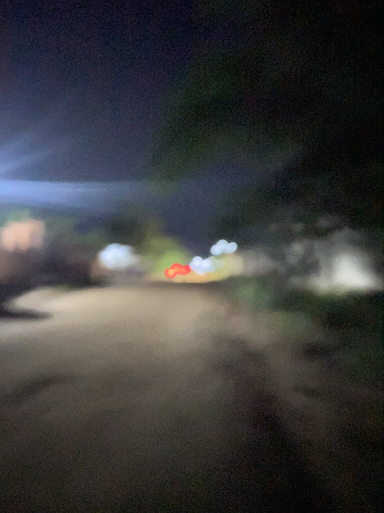 Blurred vision 