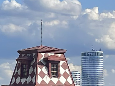 Clouds in the city