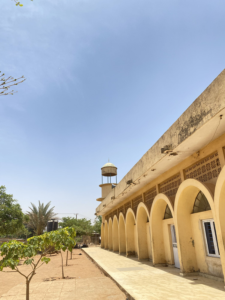 Front view of the old masjid