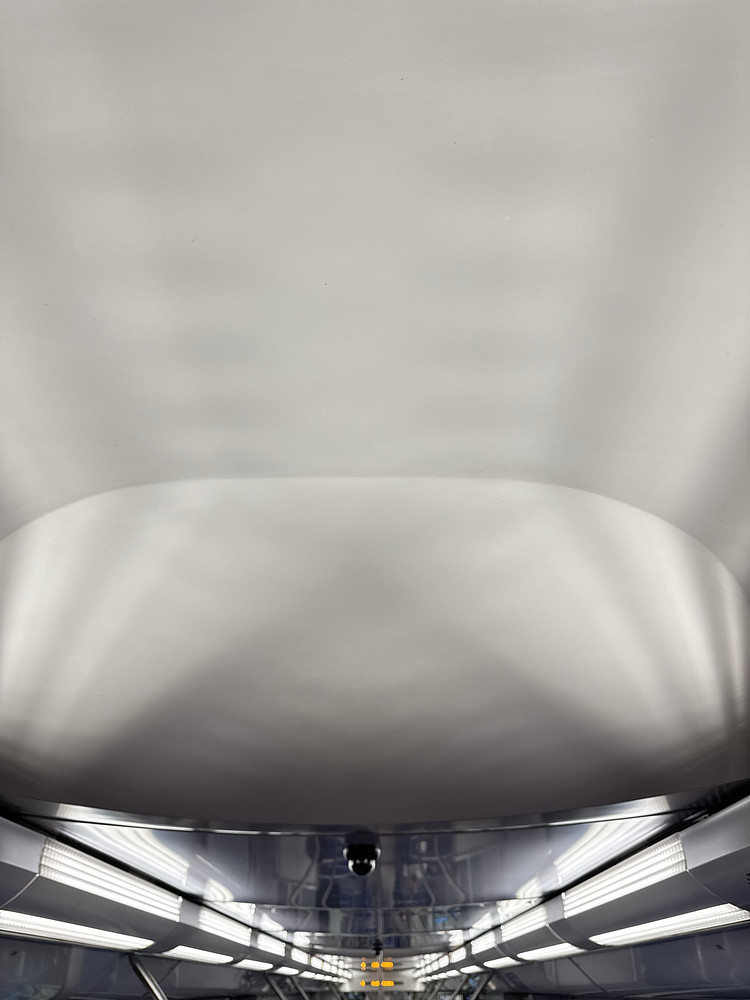 Looking Up In A Subway