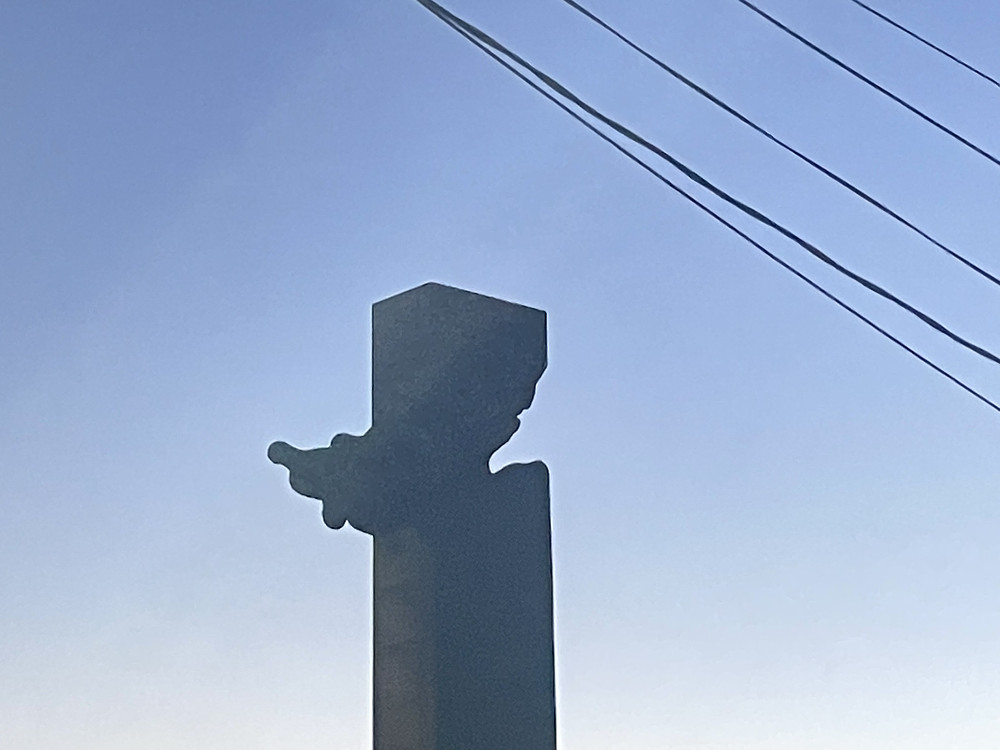 Monument and Wires 