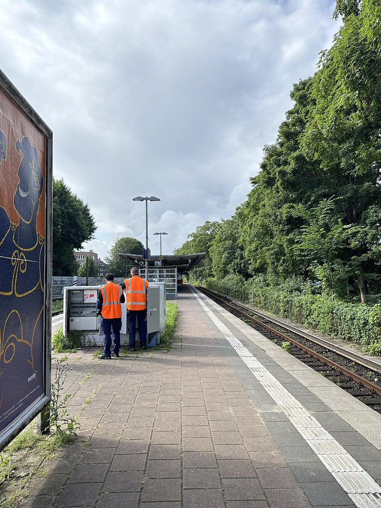 Worker At The Station
