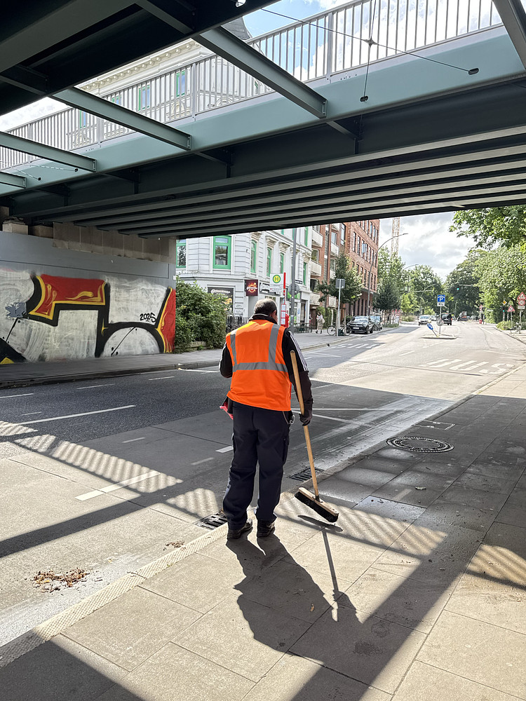 Sweeping The Street