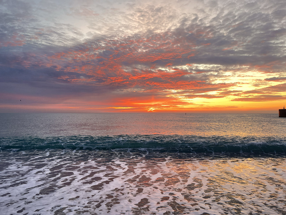 Burning light