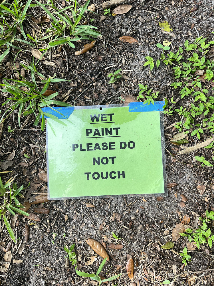 Once Again, Don’t Touch The Paint!